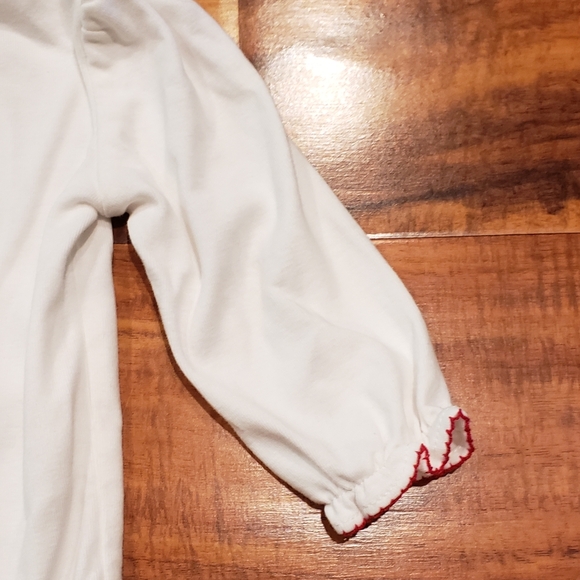 Janie and Jack EUC 3-6 months fair isle sweater set, bodysuit, hat and socks - Picture 6 of 15